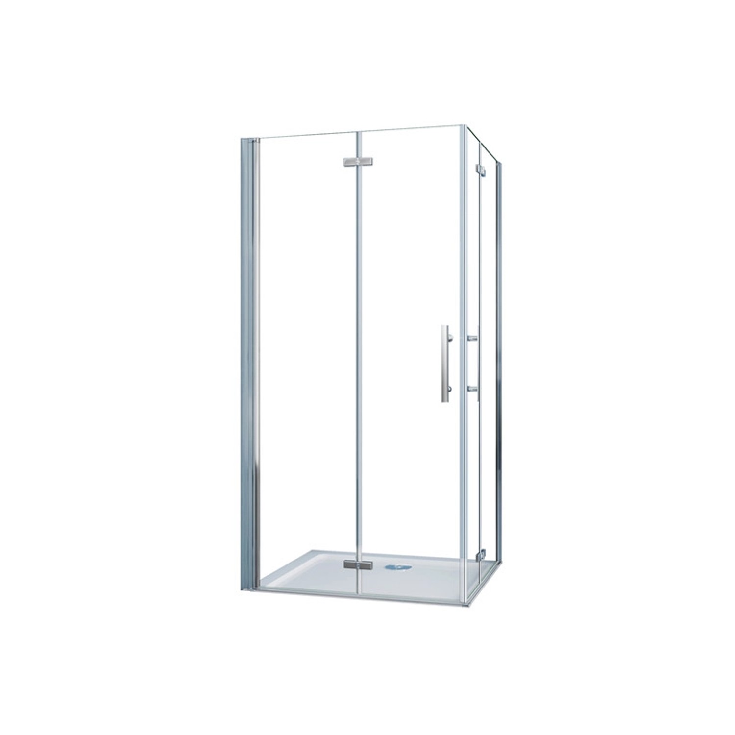 Duschparadies Duschkabine 120x110cm Duschabtrennung Duschtür Höhe 185cm Fal günstig online kaufen
