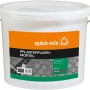 Eimer Quick-Mix Pflasterfugenmörtel Sand, 25 kg, gebrauchsfertig für Pflasterarbeiten.