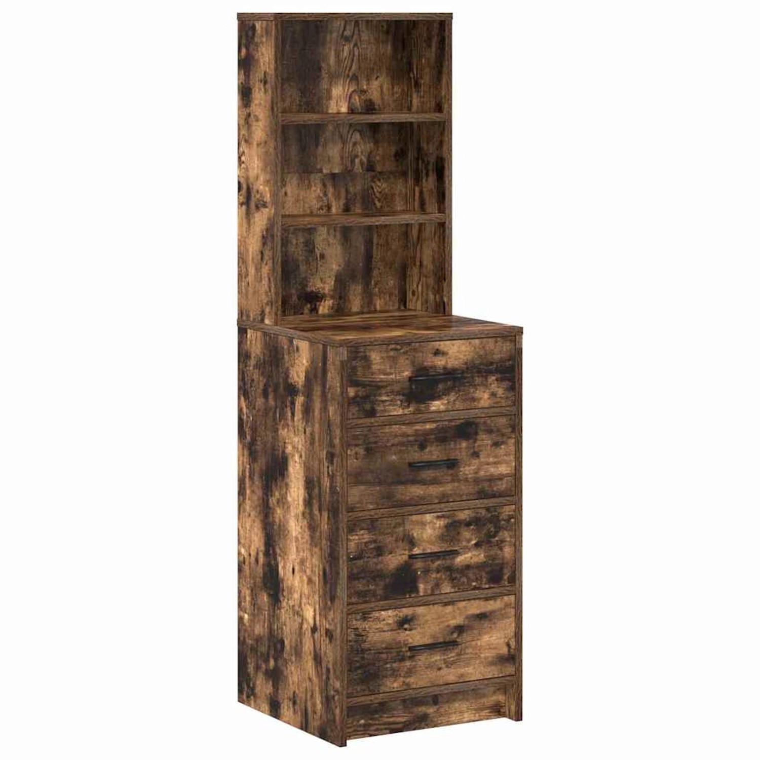 vidaXL Highboard Räuchereiche 40 x 41 x 135 cm Holzwerkstoff 865050 günstig online kaufen