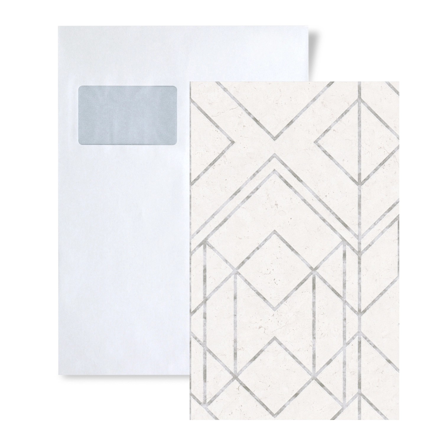 PROFHOME 1 MUSTERSTÜCK S-378691-GU DIN A4 MUSTER der Geometrischen Tapete günstig online kaufen