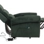 Berlinlodge Massage-Fernsehsessel HxBxT 138x86x168 cm Sitzhöhe 49 cm Liegefunktion Aufstehhilfe Massage Heizfunktion Stoff Cord Grün Massagesessel_6