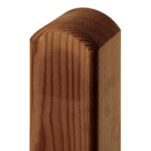 GartenLand Pfosten 9x9 cm, braun, für Weidenzäune, kesseldruckimprägniert.