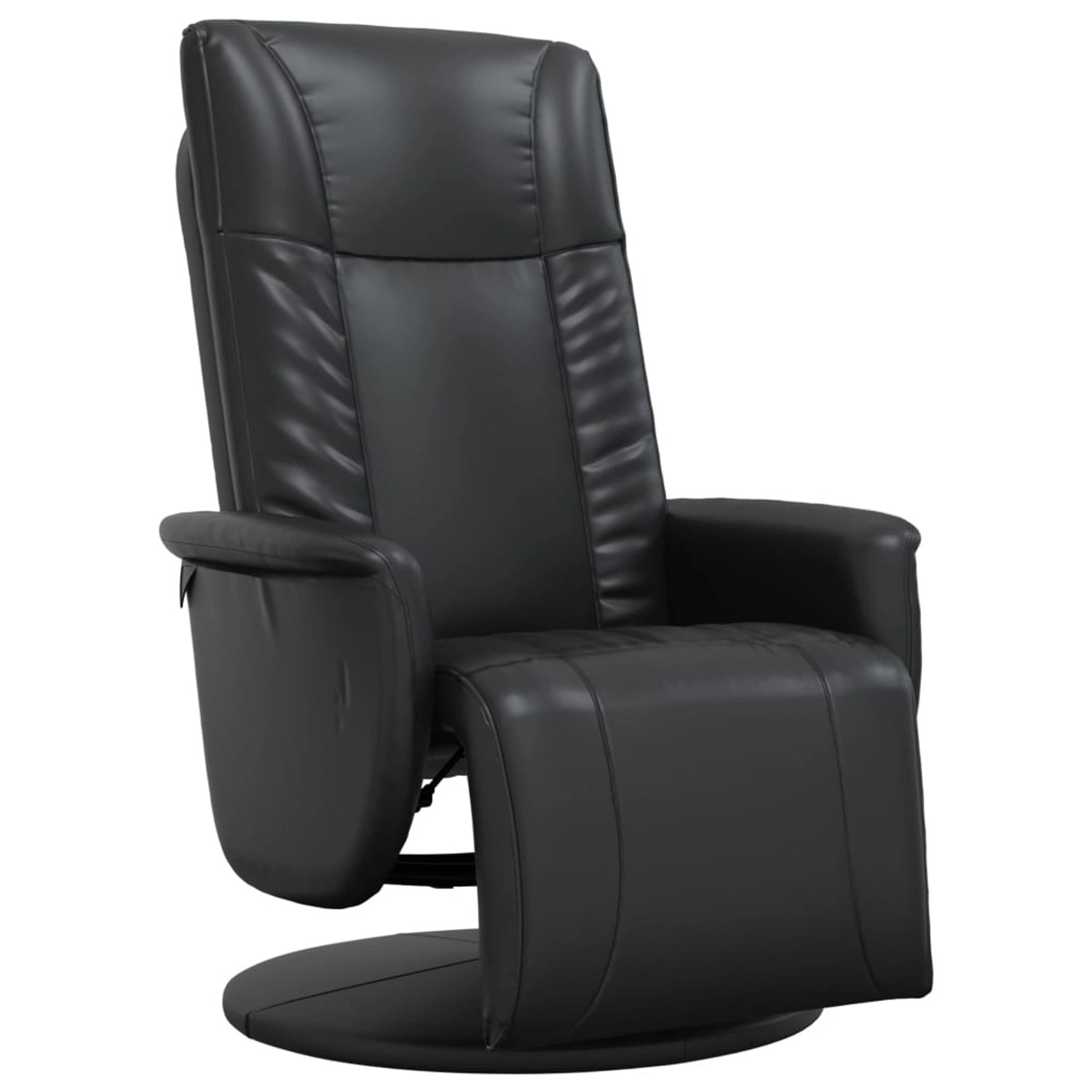 vidaXL Relaxsessel mit Fußteil Schwarz Kunstleder 356509 günstig online kaufen