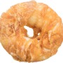 Trixie Denta Fun Chicken Ring, Hunde-Natursnack aus Rinderhaut mit Hühnchen, 110g.