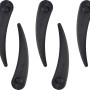 LUX Ersatzmesser T 081, 5 Stück, für Bosch Akkutrimmer. Zubehör für Rasentrimmer.