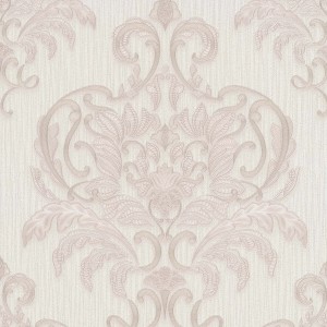 Bricoflor Vliestapete mit Barock Ornament in Silber und Beige für Wohn- und Schlafzimmer.
