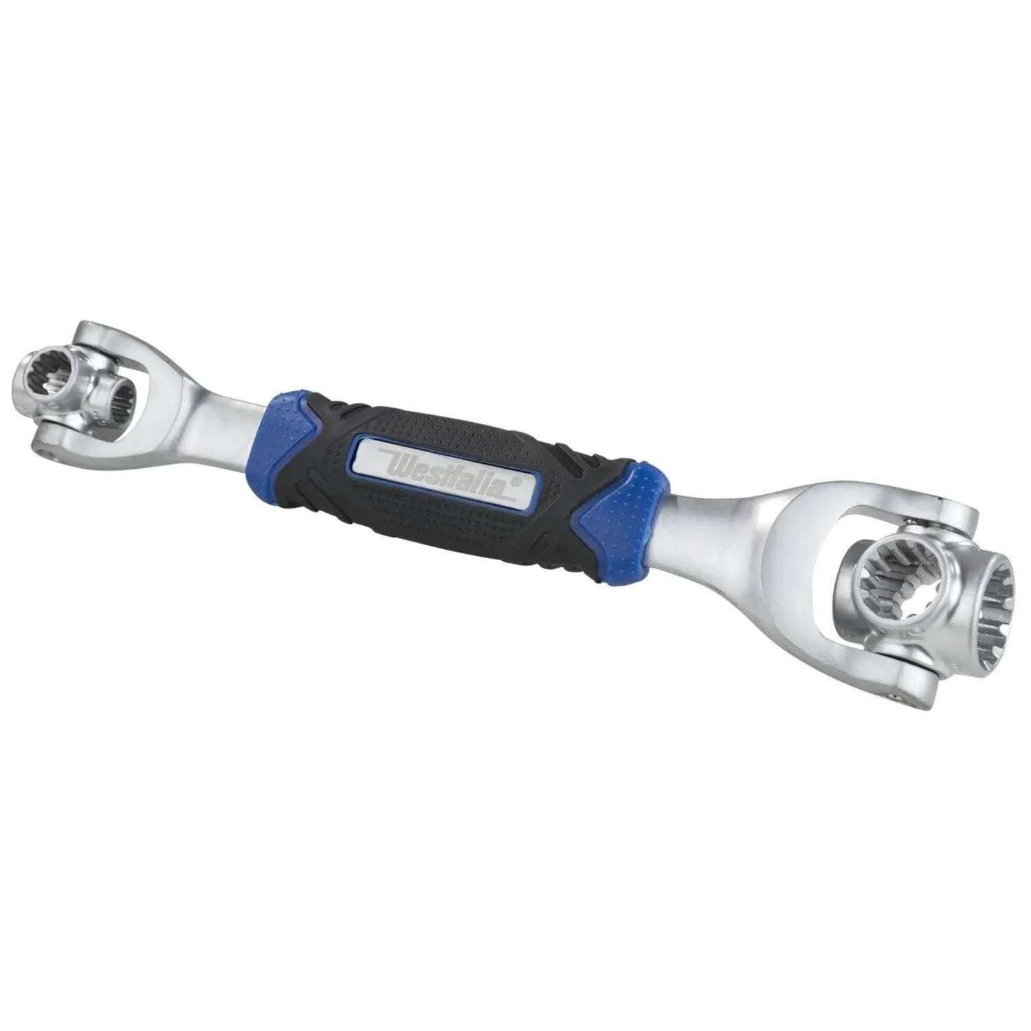 Westfalia Universal SteckschlÜSsel 8-In-1 Metall Silber 250 mm