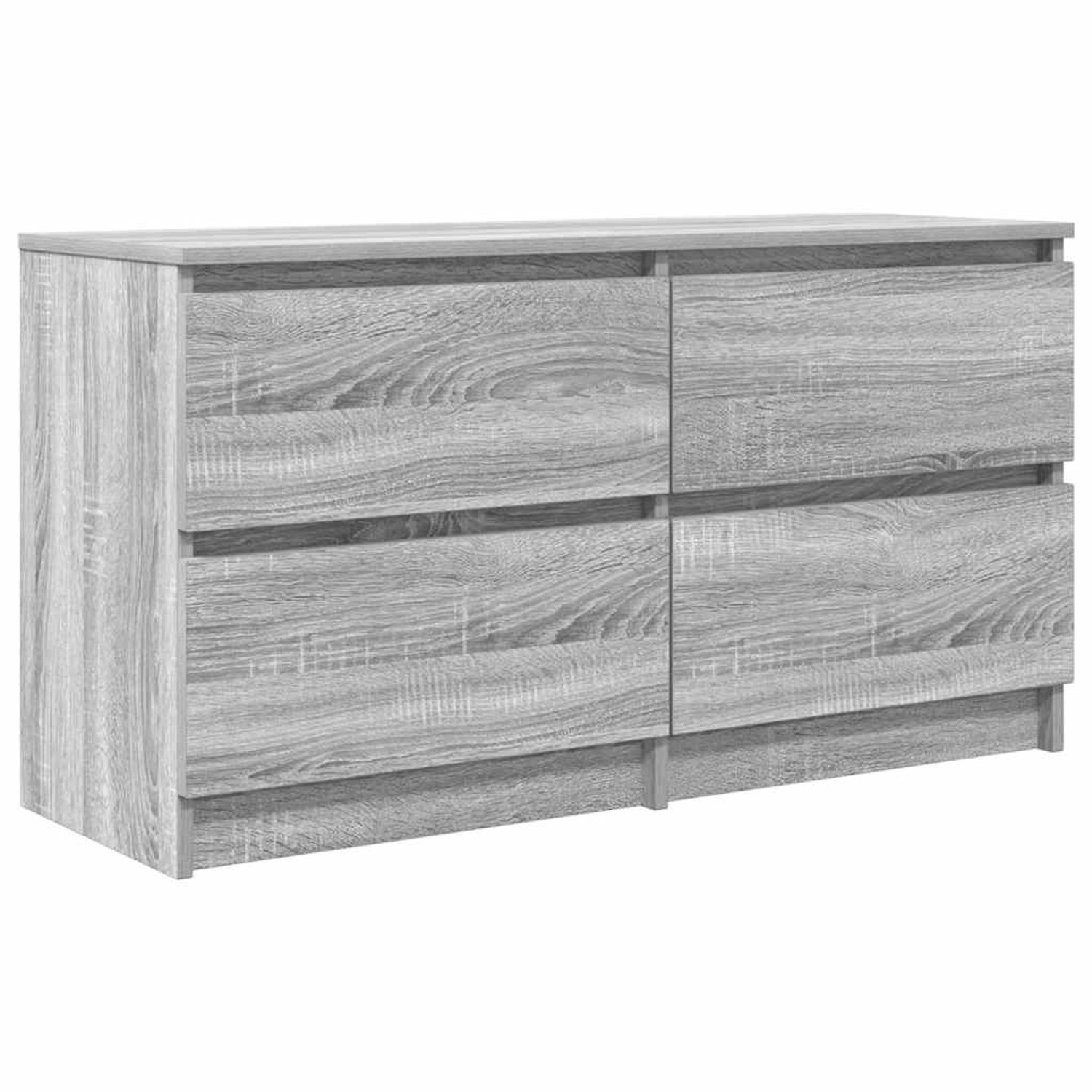 vidaXL TV-Schrank Grau Sonoma 100x35x54 cm Holzwerkstoff 861801 günstig online kaufen