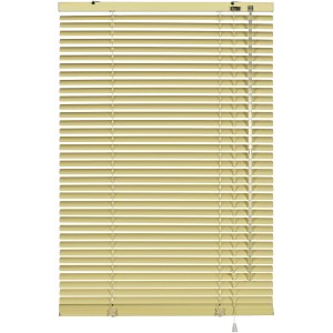 Beige Aluminium Jalousie von Gardinia, 140x175 cm, für Fenster und Sonnenschutz.