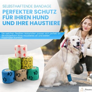Petsation Bandagen Selbstklebend Motiv 6St 5cm