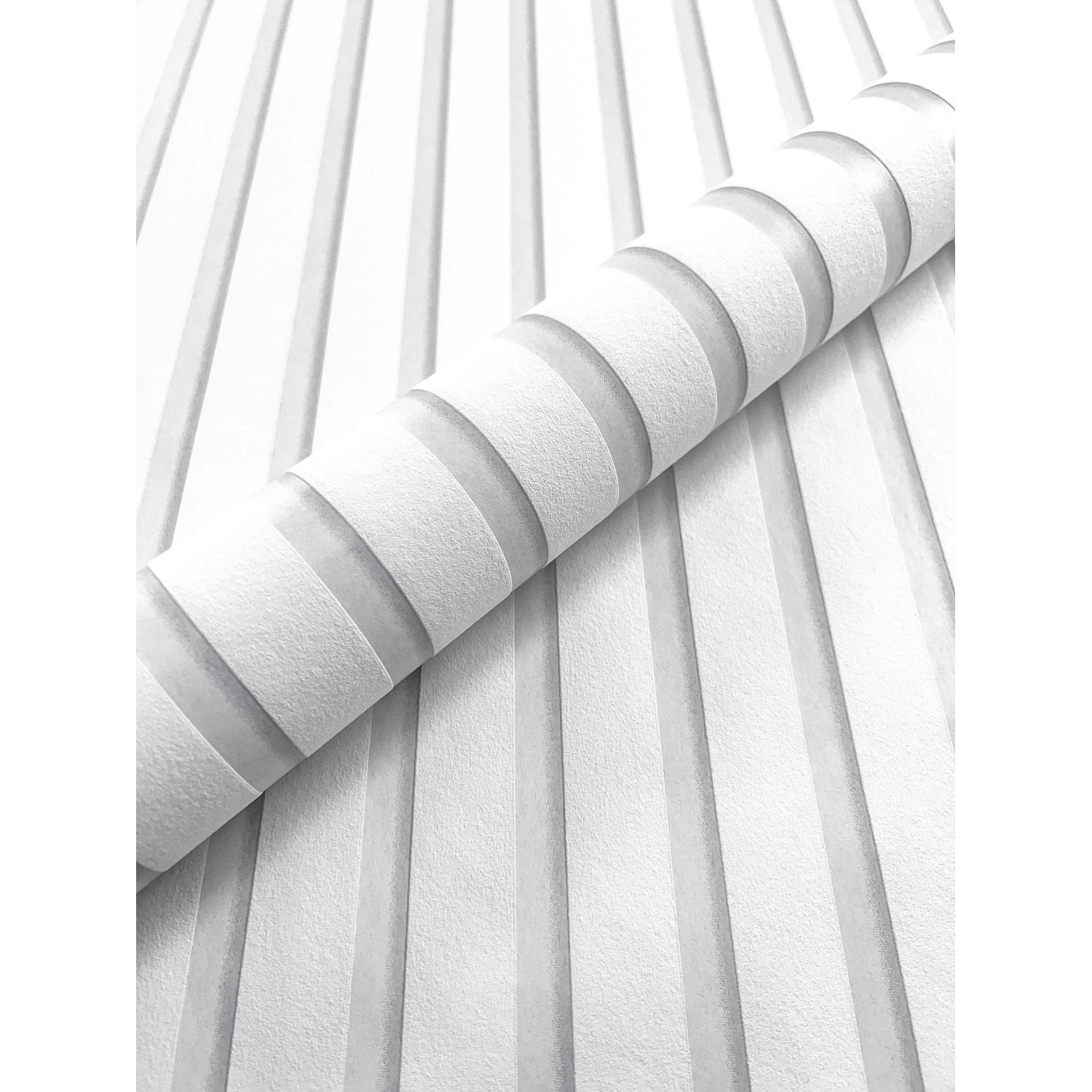 Newroom Vliestapete Baker White Paneele Skandinavisch FSC®