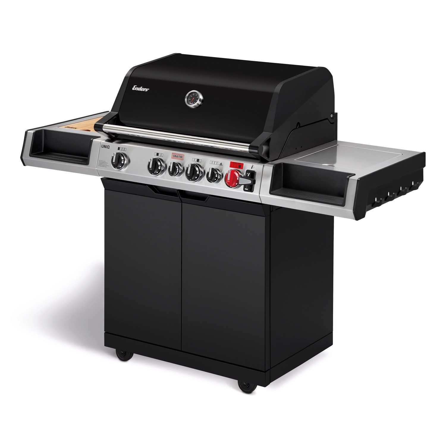 Enders Gasgrill "Uniq 4 IK Cruster", Keramikbrenner sorgt für 800C Infrarot günstig online kaufen