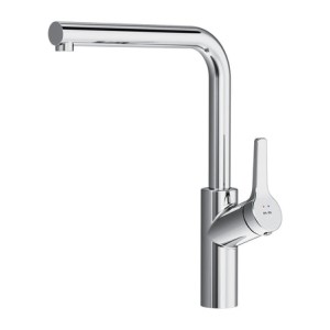 AM.PM X-Joy S Küchenarmatur: Einhebelmischer in Chrom, drehbar und modern.