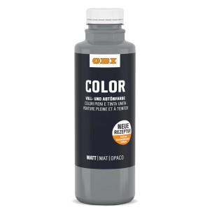 OBI Color Voll- und Abtönfarbe, 500 ml, Grau. Zum Abtönen von Farben und Putzen, auch zum Basteln.