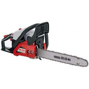 Al-Ko Benzin-Kettensäge BKS 4040, rot/schwarz, mit Oregon Schwert für starke Schnittleistung.