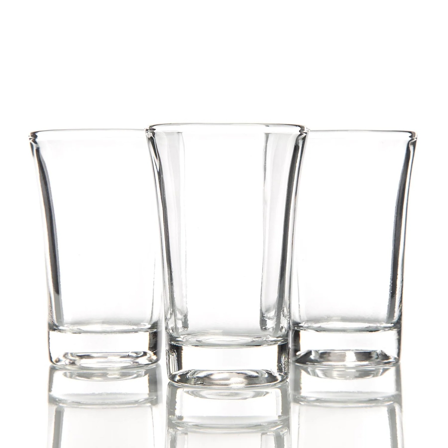 BigDean 24er Set Schnapsgläser 4cl Shotgläser aus Glas Spülmaschinenfest Shot Gläser für Wodka Ouzo Sambuca Tequila etc Pinnchen