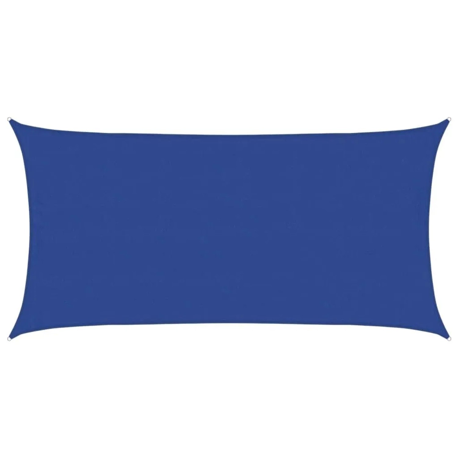 Furnicato Sonnensegel 160 G M² Rechteckig Blau 4x7 M Hdpe