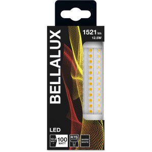 Bellalux LED-Leuchtmittel R7S in Röhrenform, 13W, warmweiß, für LED-Leuchtstofflampen.