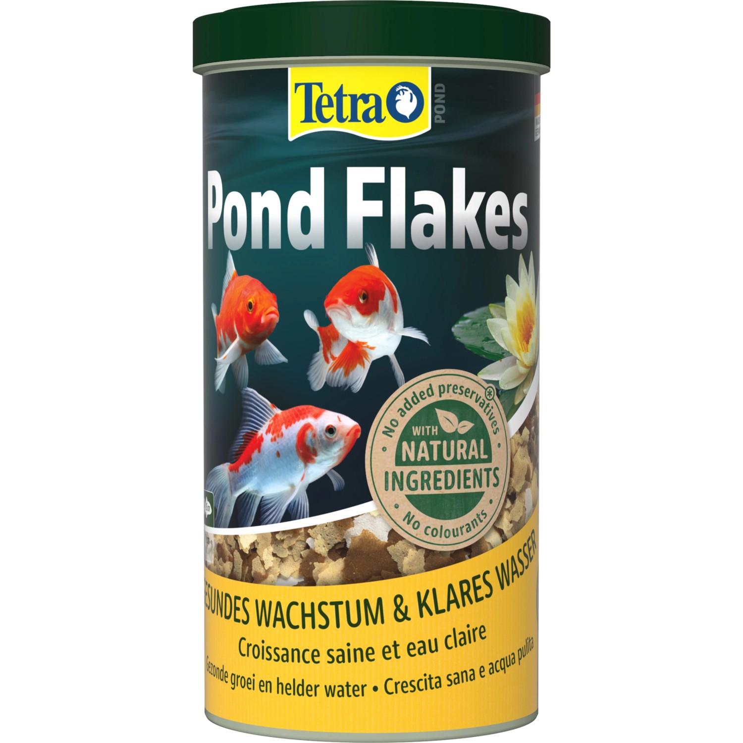 Tetra Pond Fischfutter Flakes 1 l