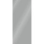 Hochglanz, graue Schulte Duschrückwand DecoDesign, 100x255 cm. Ideal für Badrenovierung.