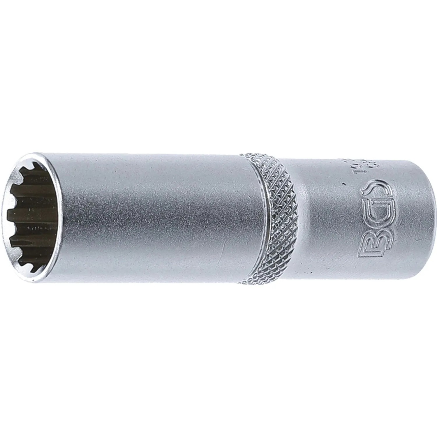 BGS Steckschlüssel Einsatz Gear Lock Tief Antrieb Innenvierkant 10 Mm  3 8 Zoll  SW 13 Mm 10353