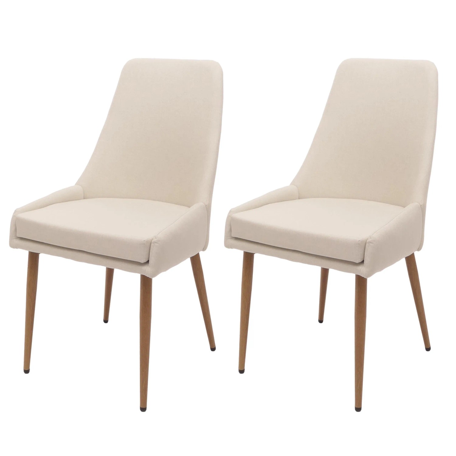 MCW Esszimmerstuhl O27 2er-Set Beige günstig online kaufen