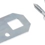 Spiegelblech 23 mm x 33 mm 6 Stück