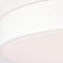 Moderne LED-Deckenleuchte Slimline, Ø 49cm, sandfarben/weiß, dimmbar und mit CCT-Technologie.