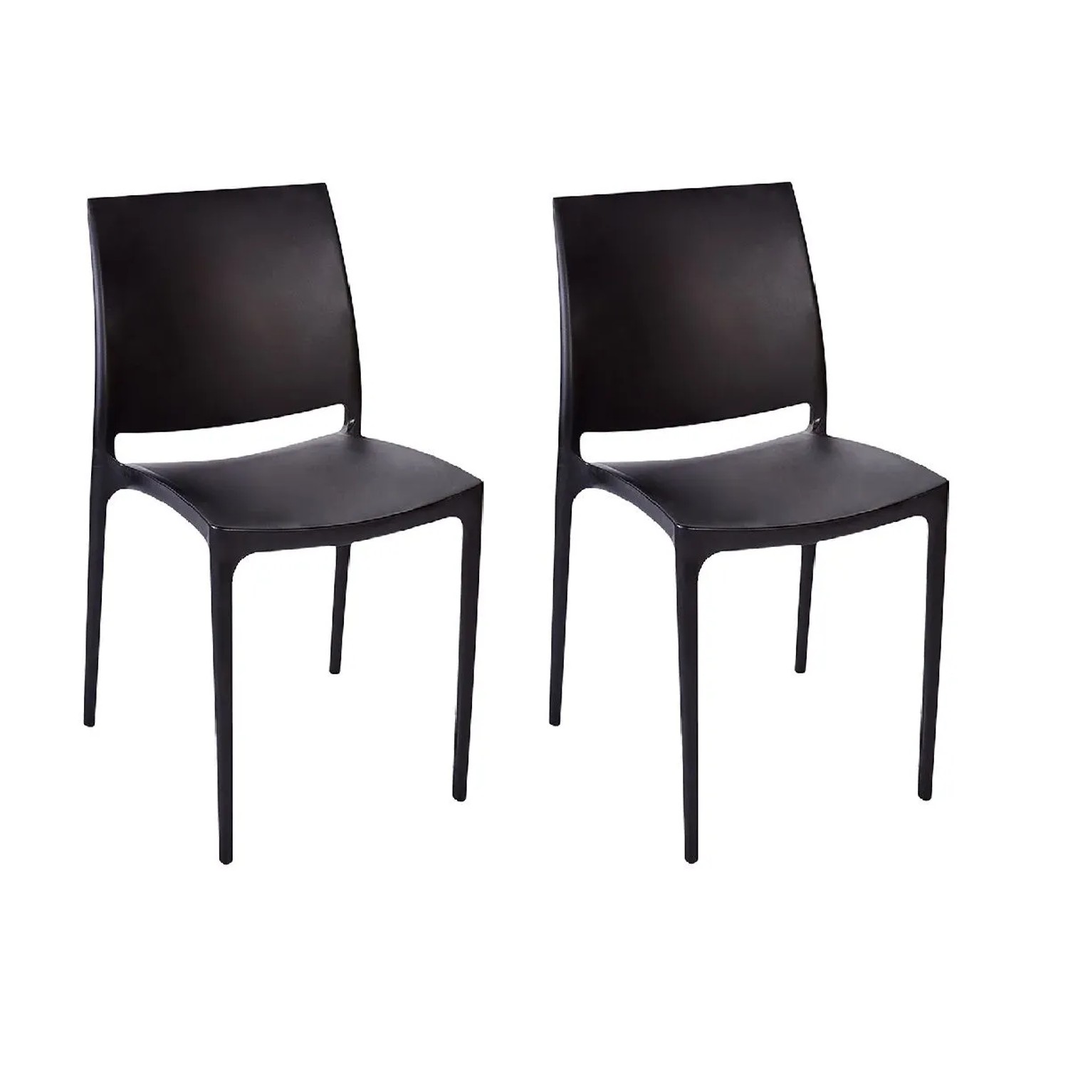 KMND Stuhl Emma Schwarz 2er Set 20870