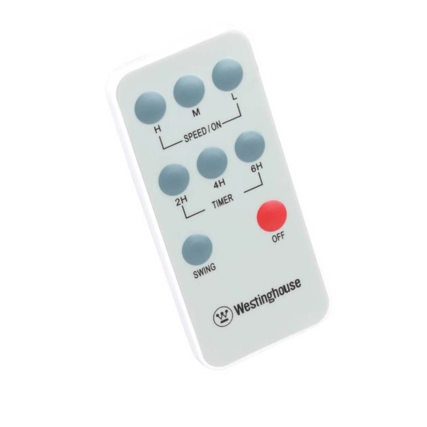 Fernbedienung für Westinghouse Windsquare Deckenventilator mit Timer und Geschwindigkeitsregler.