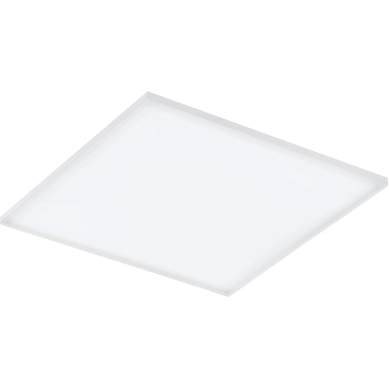 Quadratische, weiße LED Deckenleuchte Turcona-Z von Eglo Connect.