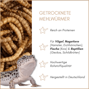 Supravit Mehlwürmer für Wildvögel
