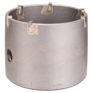 Bosch Hohlbohrkrone Pro SDS-plus-9 CoreCutter Ø 82 mm für Schalterdosen in Beton, Mauerwerk, Kalksandstein.