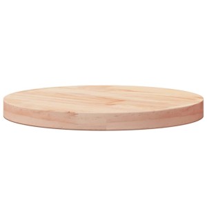 Runde vidaXL Tischplatte aus Kiefer Massivholz, Ø30cm für Beistelltisch.