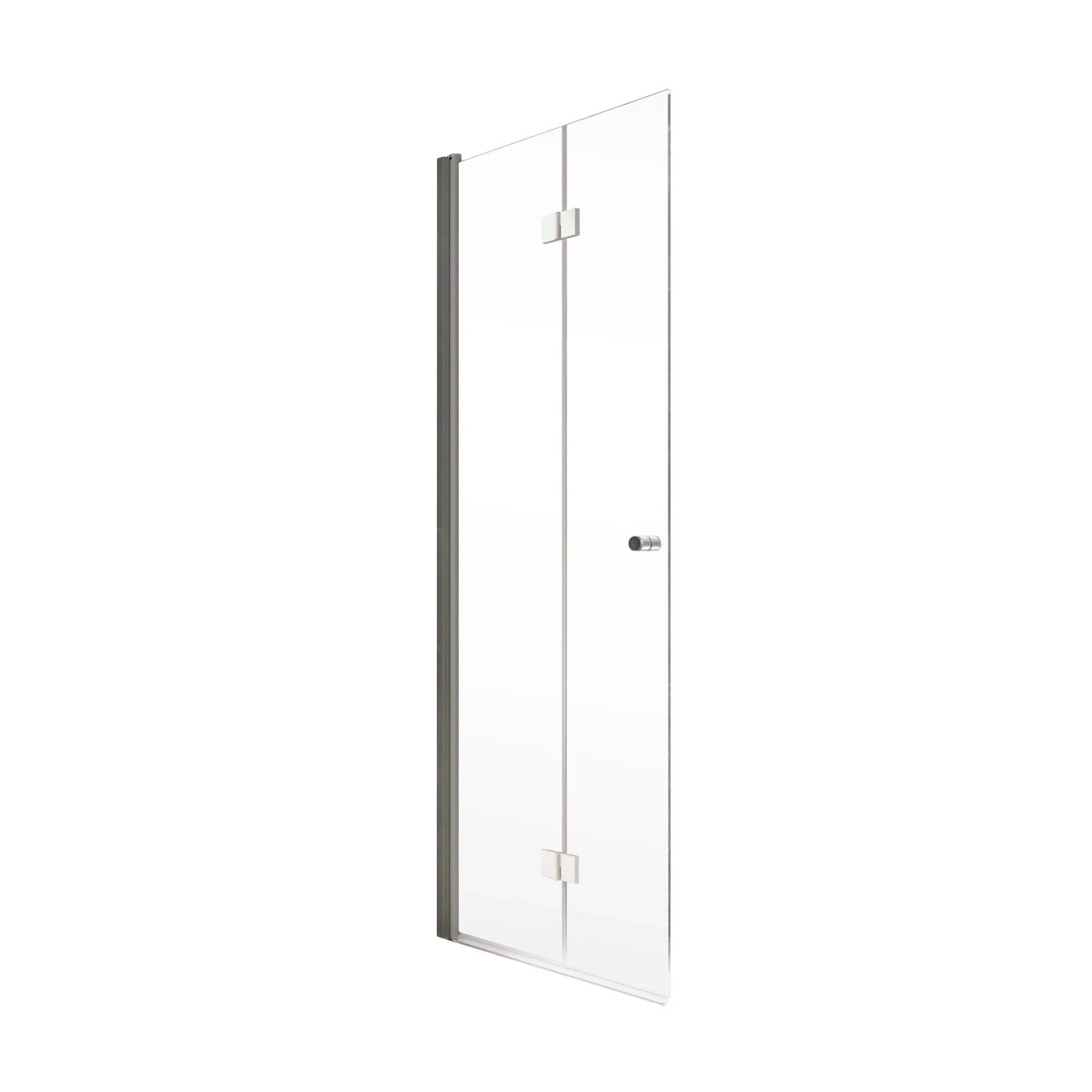 Schöner Wohnen Drehfalttür Gretia Walk In Chrom 90 cm x 200 cm DIN L
