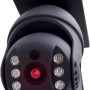 Näve LED-Solar-Wandleuchte Moho mit Bewegungsmelder und Kamera-Attrappe.