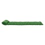 Grüne ECD Germany Isomatte Camping, 185x62x15 cm, aus 40D-Nylon mit integriertem Kopfkissen.