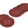 6-teiliges LUX Schleifscheiben-Set, Ø 225 mm, verschiedene Körnungen für Multischleifer.