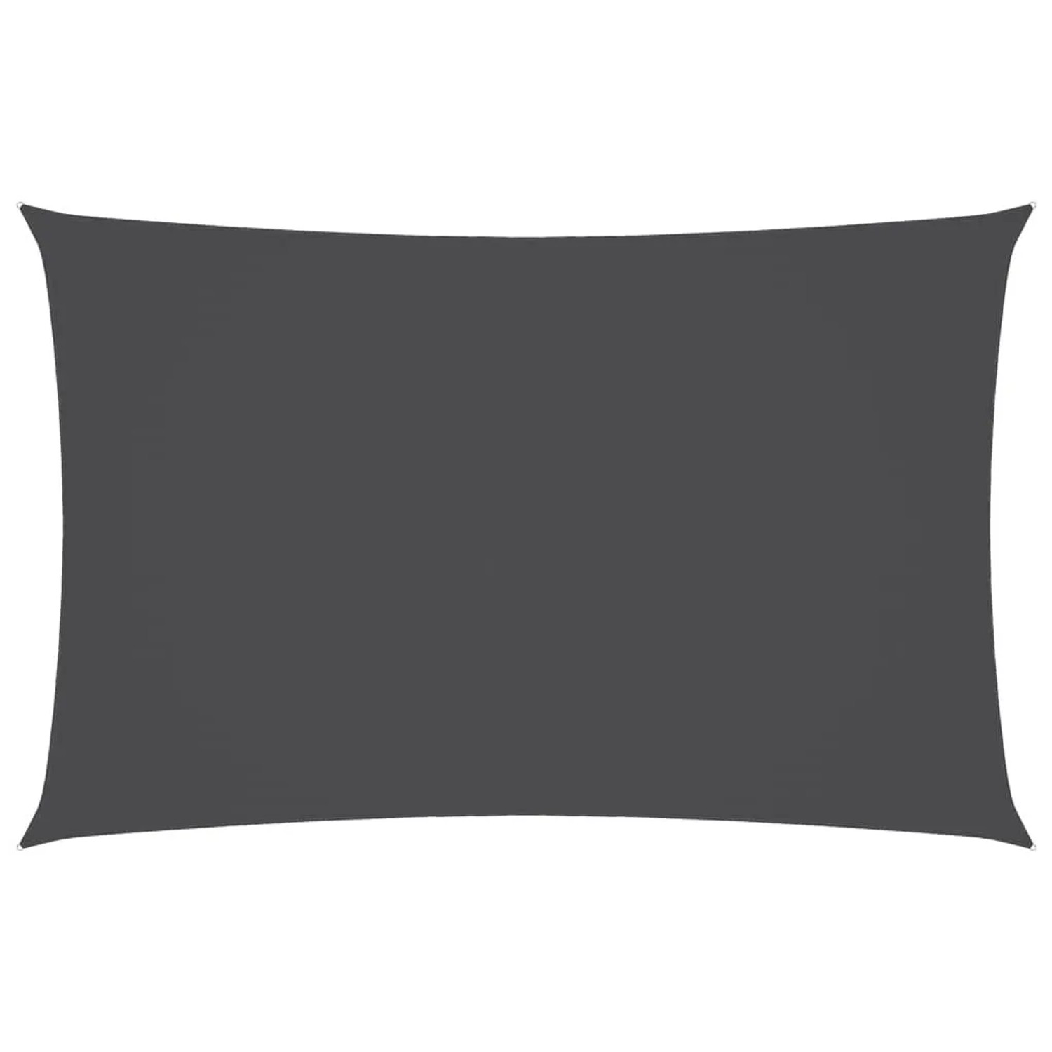 Furnicato Sonnensegel Oxford Gewebe Rechteckig 2 5x5 M Anthrazit