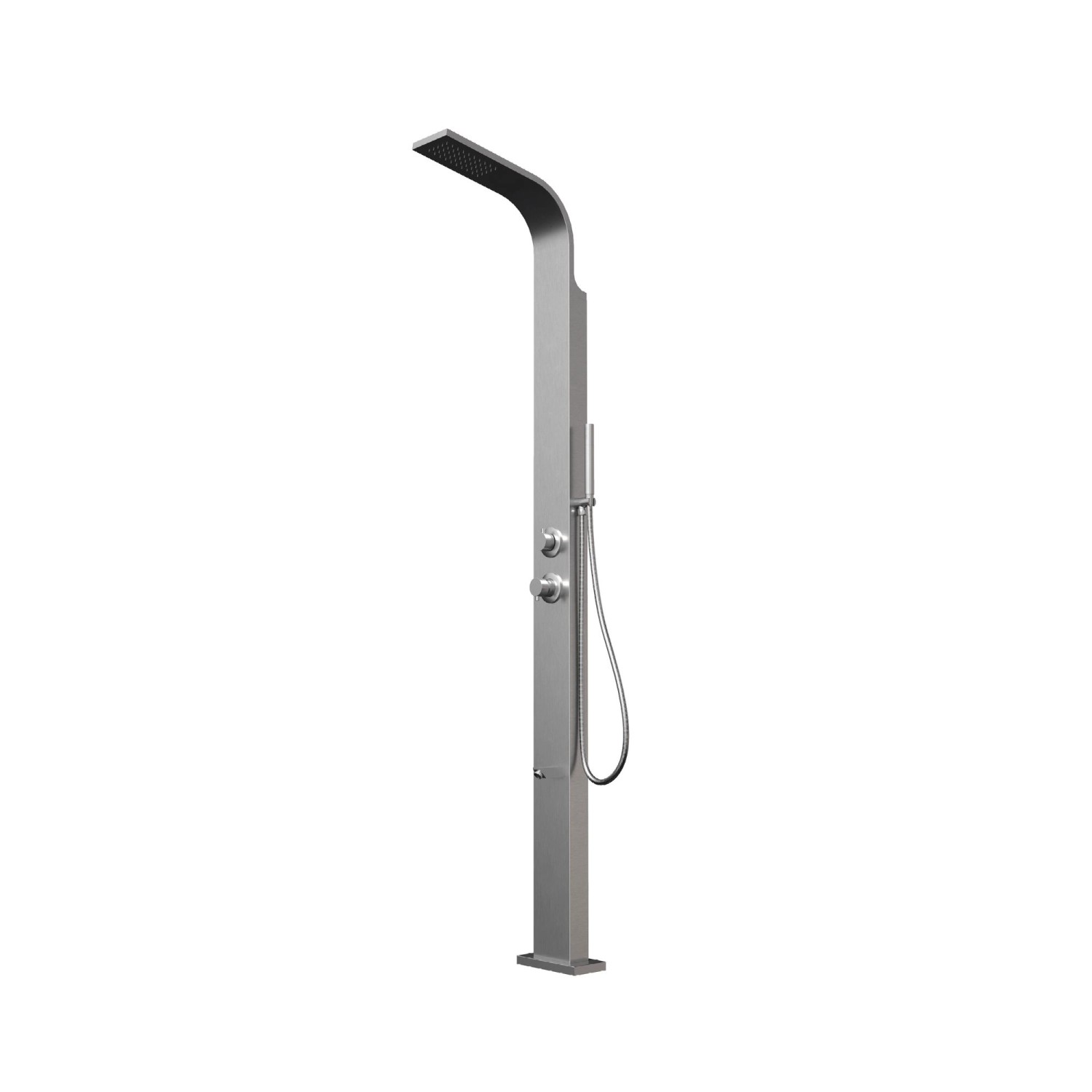 Eclipse Designer Gartendusche Außendusche Duschsäule aus Gebürstetem 316 Ed günstig online kaufen