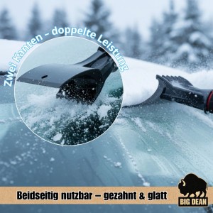 BigDean 2 Profi Eiskratzer Auto Scheibenkratzer Auto