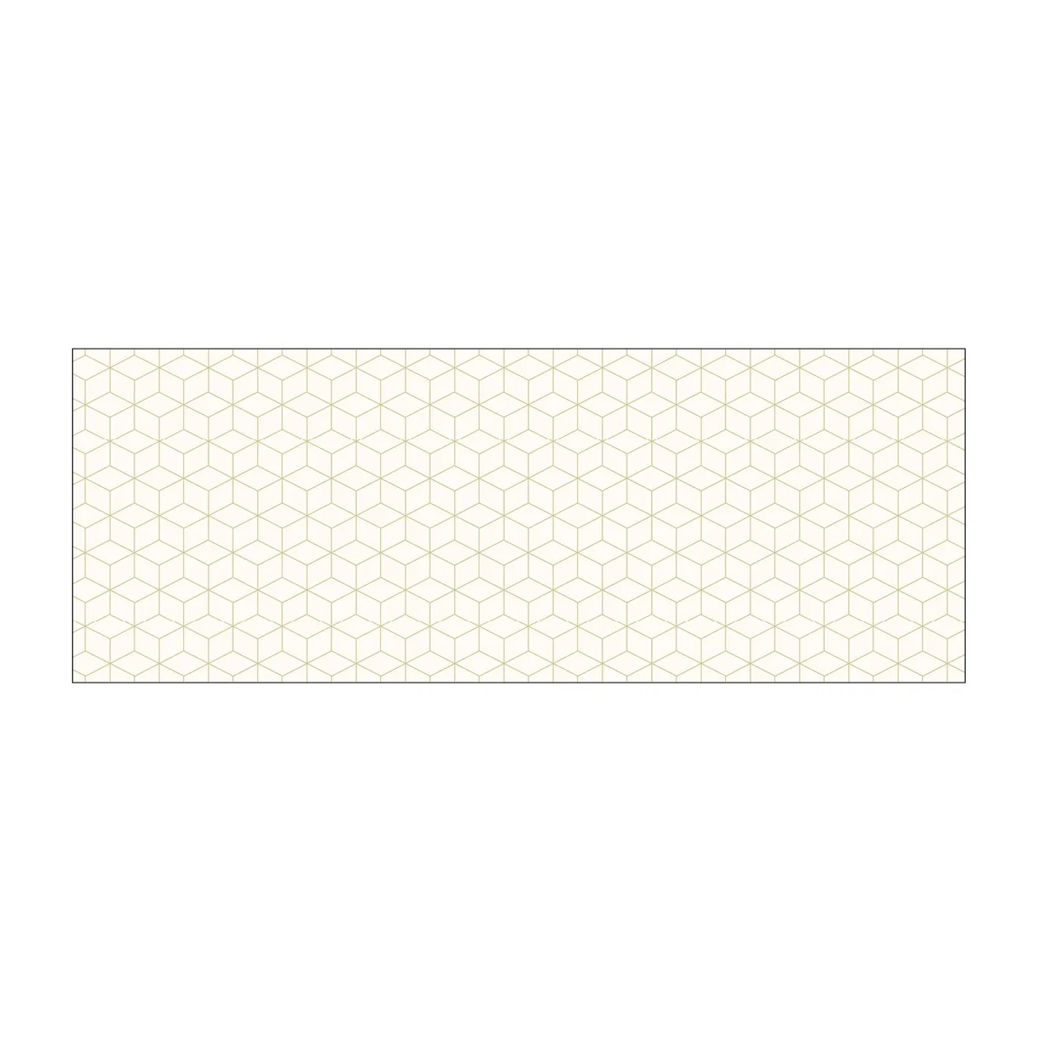 MySpotti Küchenrückwand Profix Cucina Hexagon 160 cm x 60 cm Creme