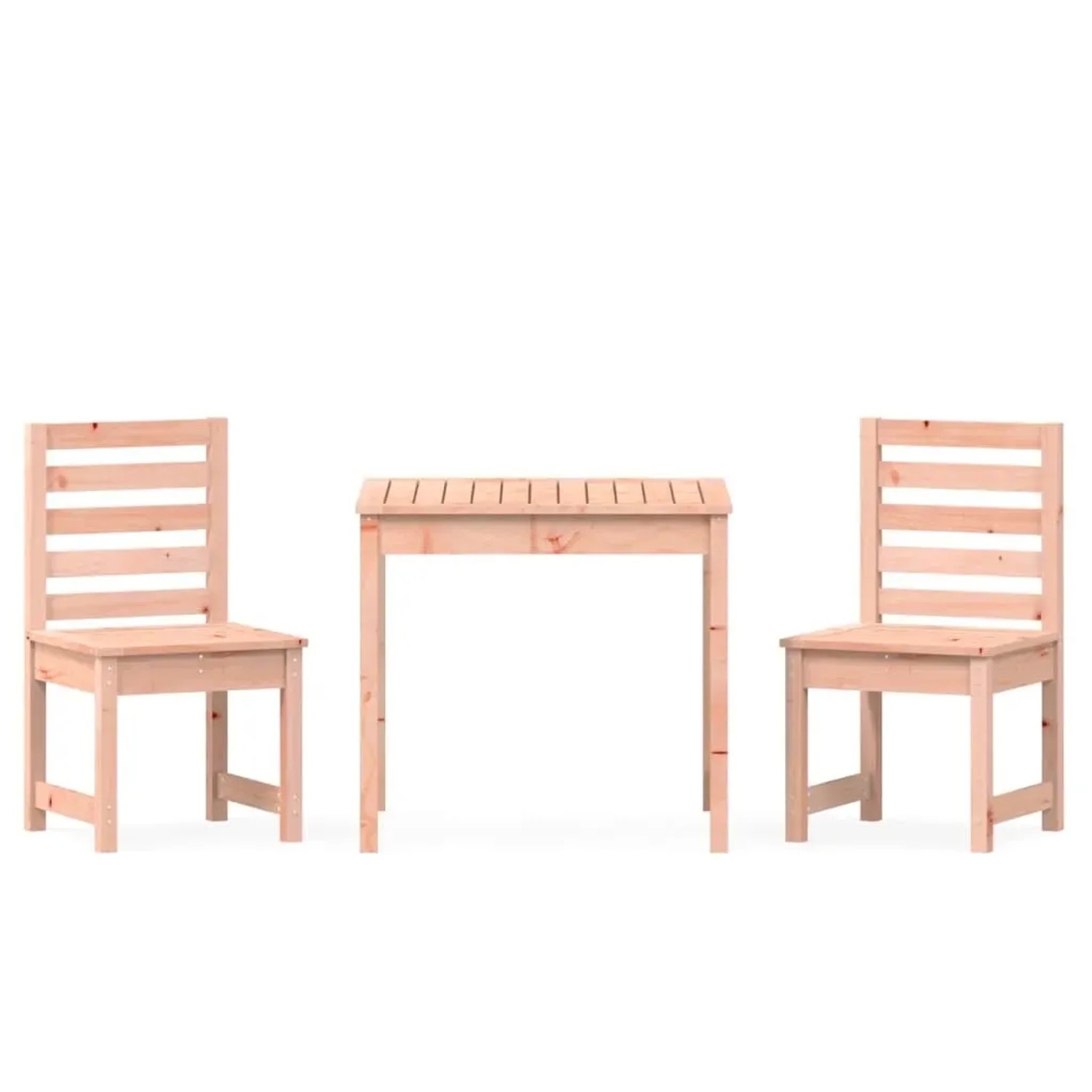 vidaXL 3-Tlg Garten-Bistro-Set Massivholz Douglasie 3154676