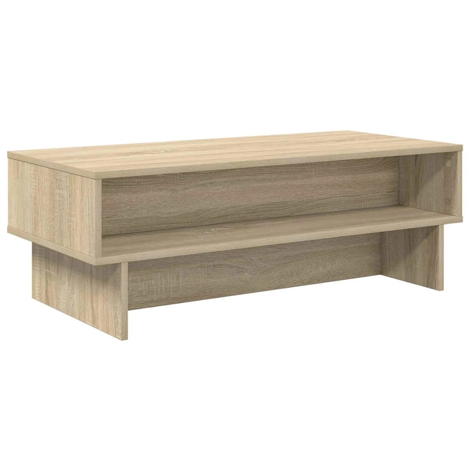 vidaXL Couchtisch Sonoma-Eiche 100 x 46 x 35 cm Holzwerkstoff 8000238 günstig online kaufen