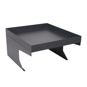 PROREGAL Mähroboter-Garage Mit Pflanzkasten 37x60x70cm Metall Anthrazit