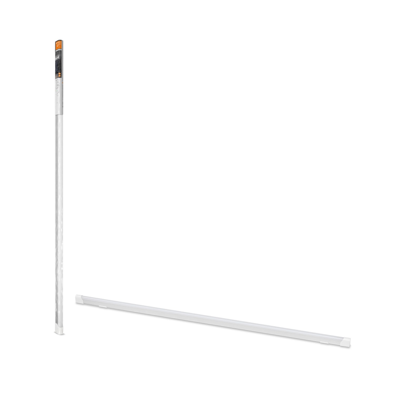 Ledvance LED-Lichtleiste Value Batten 4,4 cm x 2,9 cm x 153,4 cm Silber