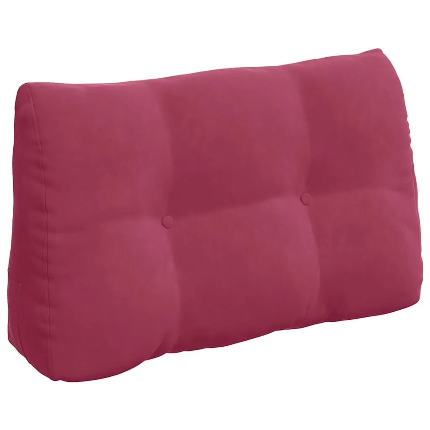 vidaXL Rückenkissen Weinrot 80 x 24 x 50 cm Samt 42014434