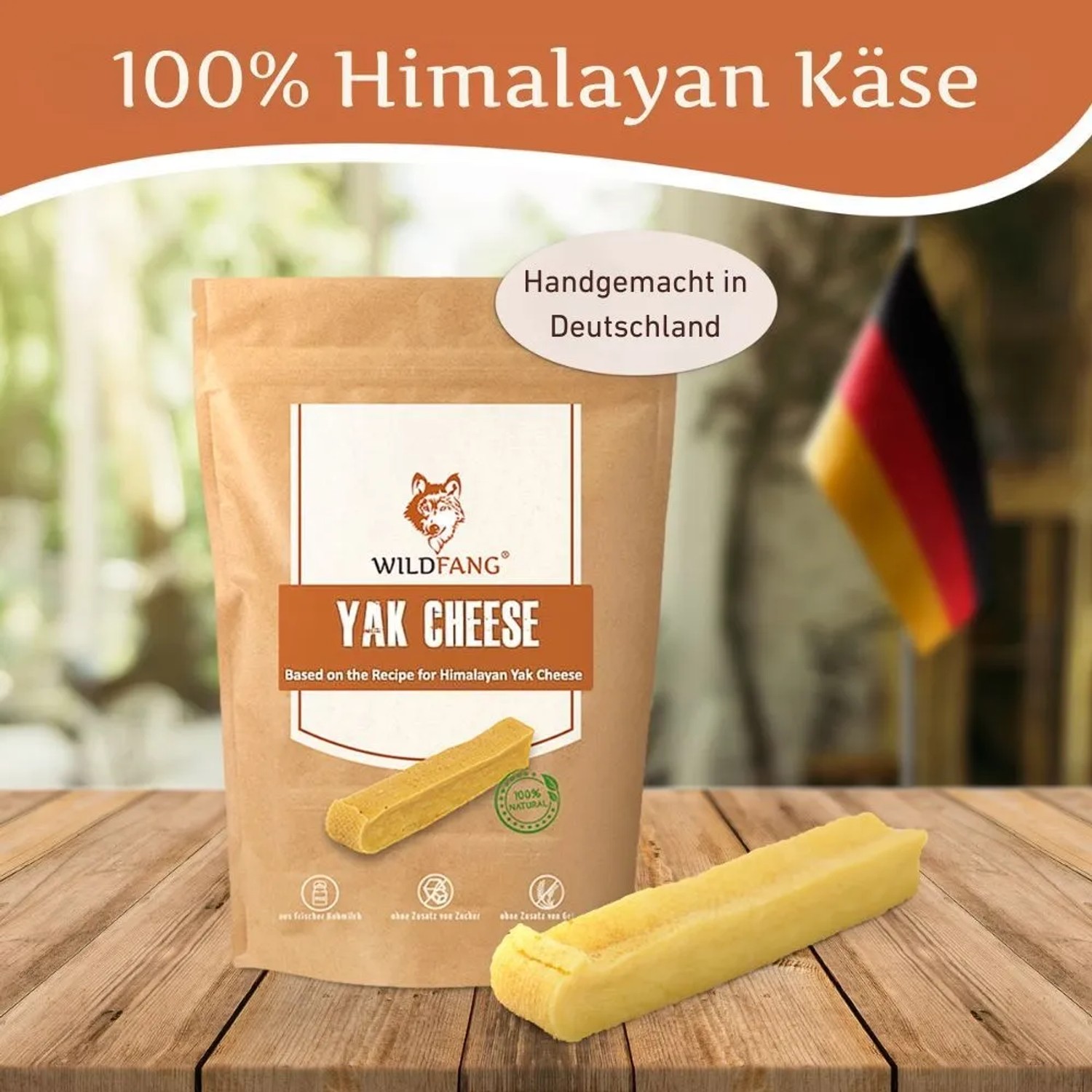 Wildfang Kaukäse Hartkäse Kaustab 6 x XL