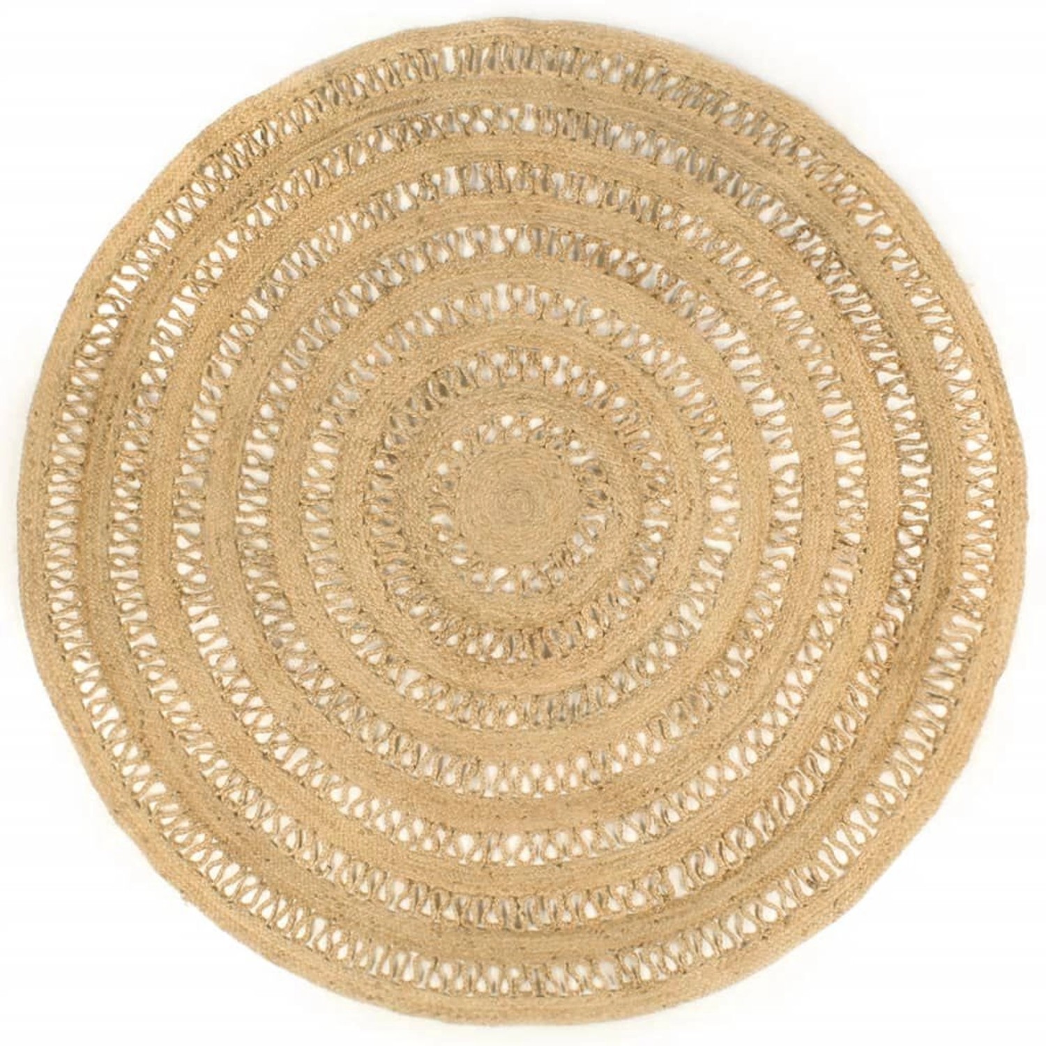 vidaXL Teppich Handgefertigt Geflochten Jute 210 Cm 1184040 günstig online kaufen