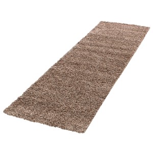 Ayyildiz Hochflorteppich Life 1500 Mokka 80 cm x 150 cm
